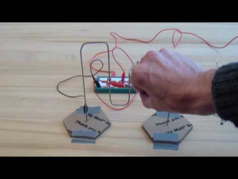 MakeyMakey wire maze - demo