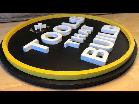 Making A 3D Shop Logo Sign Using A Shapeoko CNC