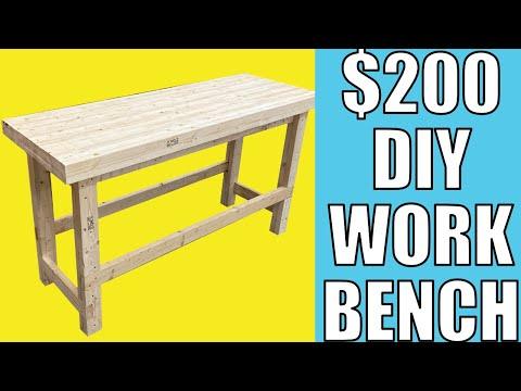 Making A Work Bench For $200! | Rocky River Woodworks