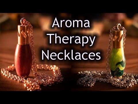 Making Aromatherapy Necklaces || DIY