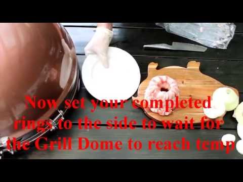 Making Bacon Onion Rings Part 1