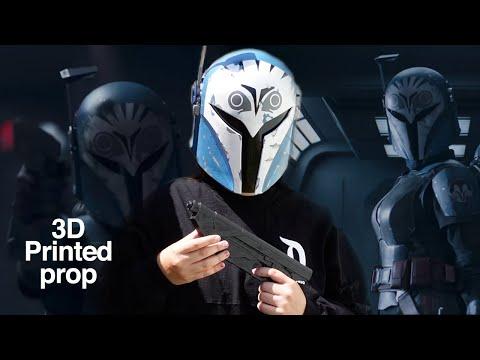 Making Bo-Katan's Helmet from The Mandalorin with a 3D Printer || How To