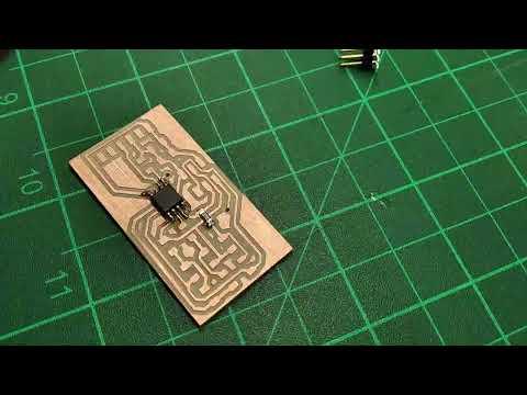 Making LED Matrix PCB