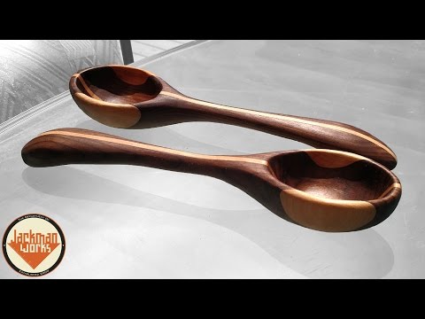 Making Laminated Wood Spoons