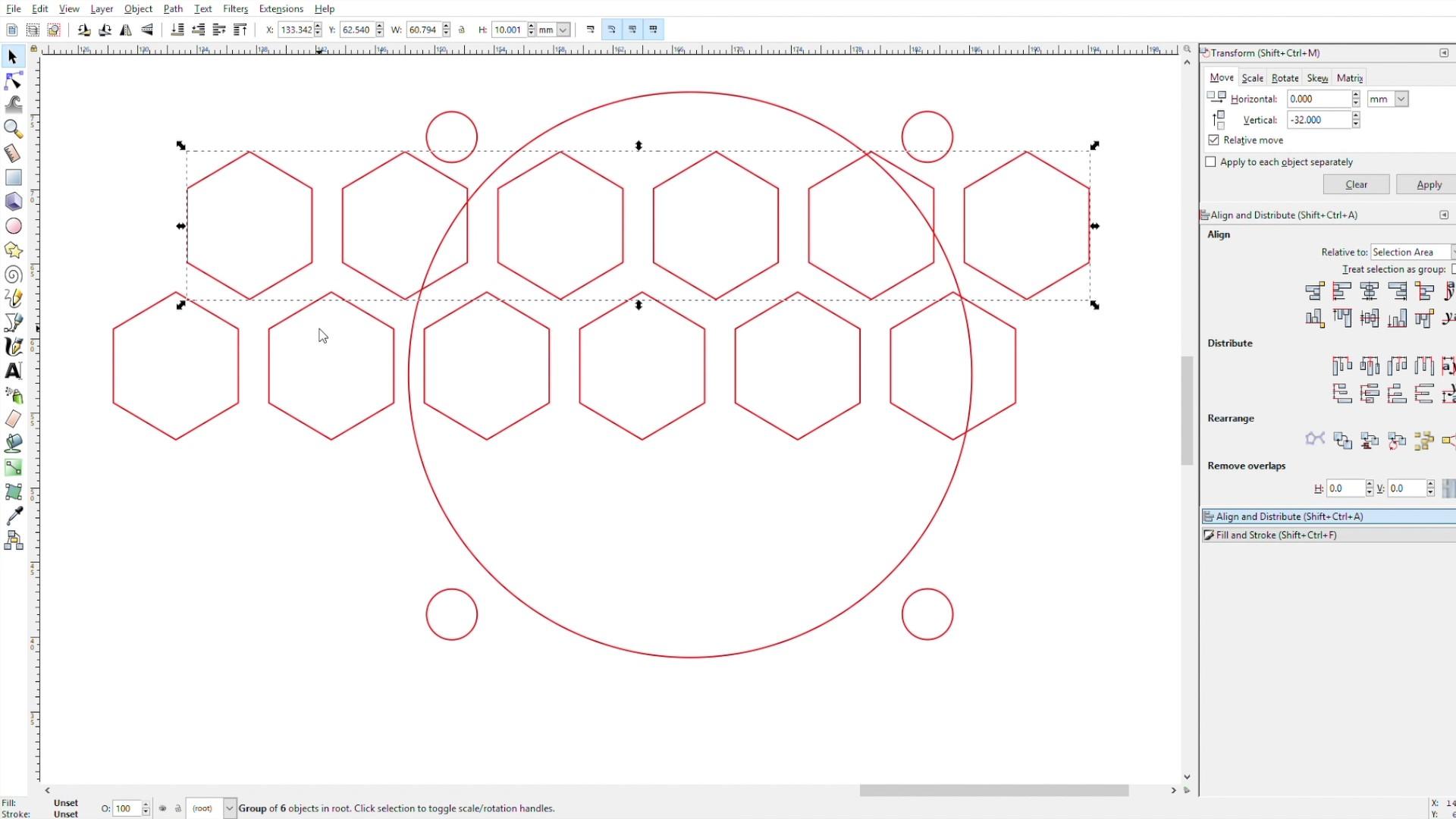 Making The Hexagon Pattern For The Exhaust Air.jpg