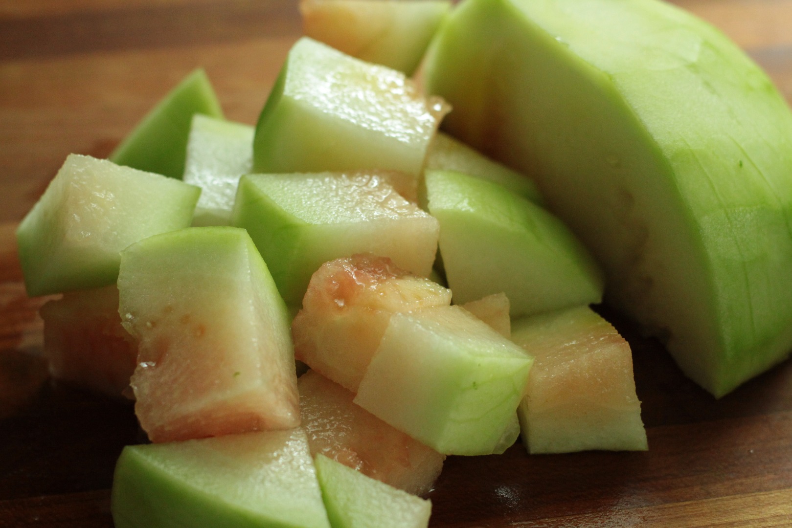 Making Watermelon Pickles.JPG