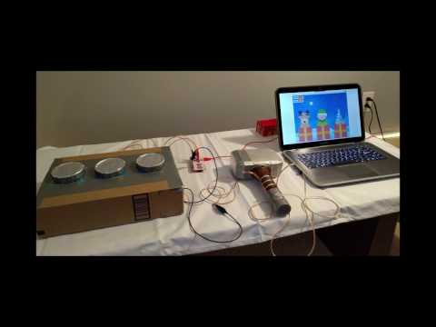 Making Whack-an-Elf with Makey Makey and Scratch