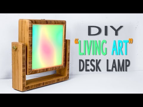 Making a &amp;quot;LIVING ART&amp;quot; LED Lamp - DIY