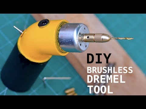 Making a Brushless Dremel Tool from Scrap