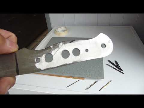 Making a Buscraft Knife With woodworking Tools