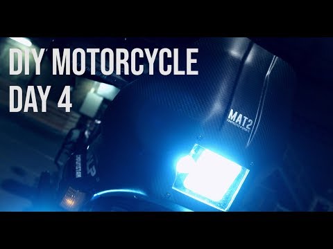 Making a Carbon Fiber Motorcycle Rally Fairing - DAY 4