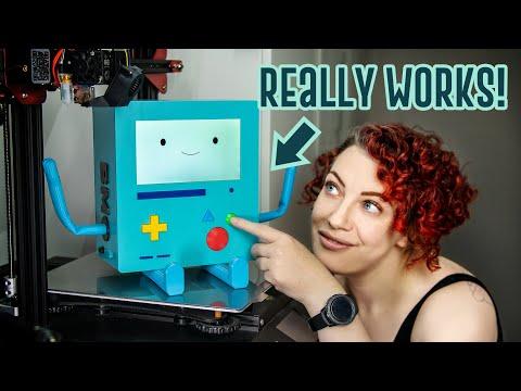 Making a DIY BMO to 3D Print and be SUPER CUTE