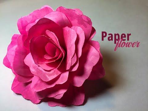 Making a Flower out of Paper