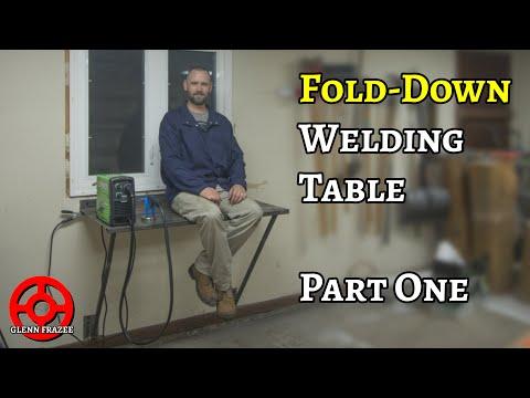 Making a Fold-Down Welding Table | Part 1 | Beginner Welding Project