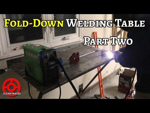 Making a Fold-Down Welding Table | Part 2 | Beginner Welding Project