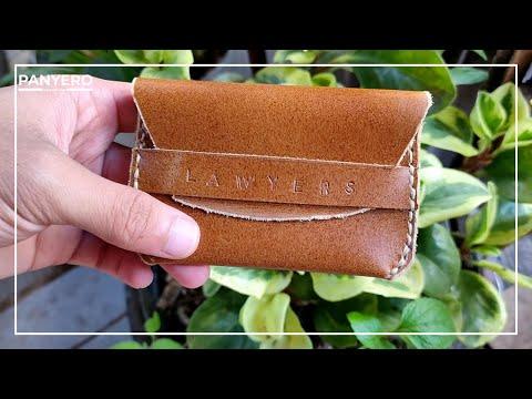 Making a Leather Flap Wallet | DIY