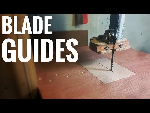 Making a Mini Bandsaw (Part 3): Blade Guides
