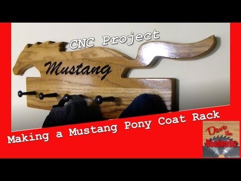 Making a Mustang Pony Coat Rack