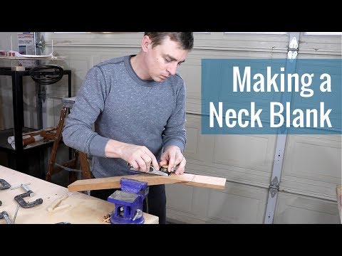 Making a Neck Blank (Ep 7 - Acoustic Guitar Build)