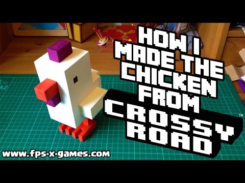 Making a Real Life Crossy Road Chicken