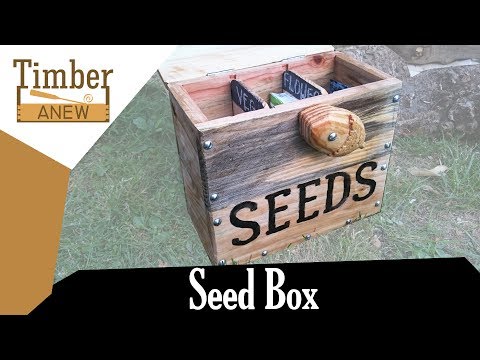 Making a Seed Box - Woodworking Project