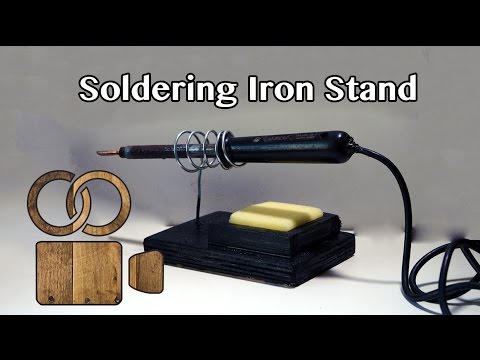 Making a Soldering Iron Stand