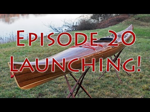 Making a Strip-Built Kayak - Launch - E20