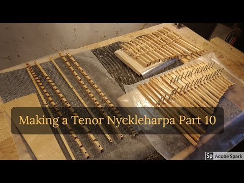 Making a Tenor Nyckelharpa Part 10