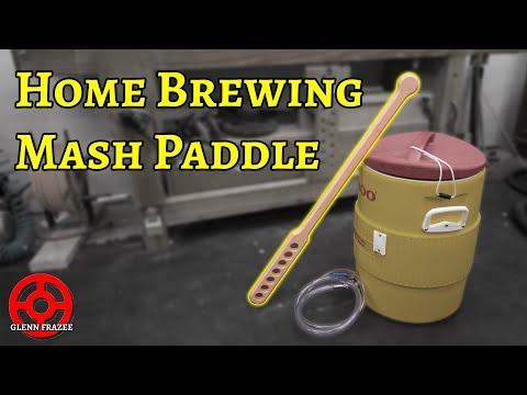 Making a Wooden Mash Paddle | All-Grain Home Brewing
