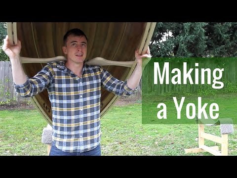 Making a Yoke (Ep 14 - Cedar Strip Canoe Build)