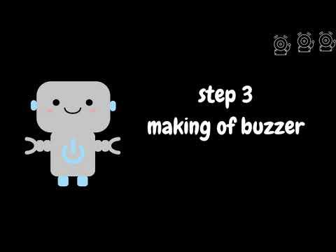 Making a buzzer , using as doorbell and signal for informing food is ready