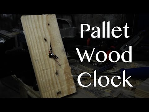 Making a clock out of pallet wood (Part 1)