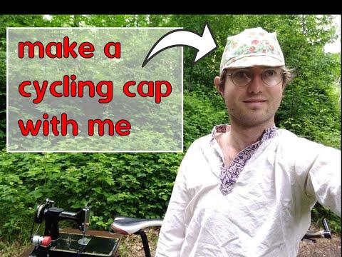 Making a cycling cap