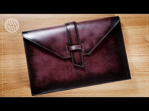 Making a handmade briefcase |Leather Craft|