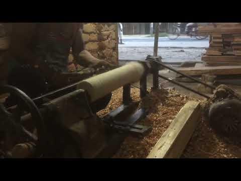 Making a juggling club on lathe part 1