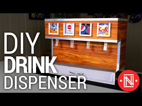 Making an Electric Wooden Soda Dispenser || DIY