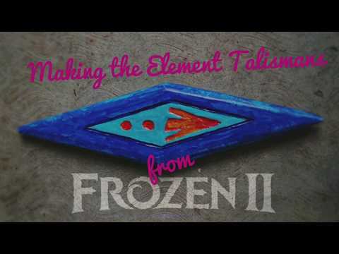 Making the Element Talismans from Disney's FROZEN II