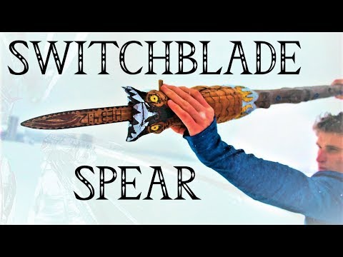 Making the HIDDEN Spring-Blade Walking Stick