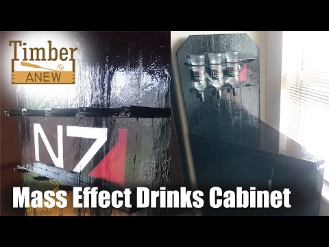 Making the Mass Effect Drinks Cabinet