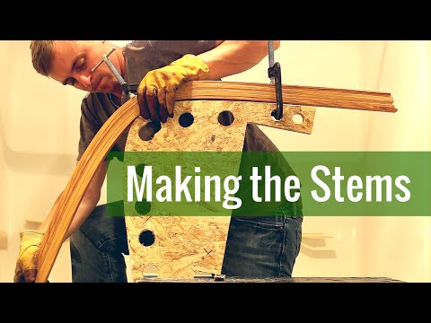 Making the Stems (Ep 3 - Cedar Strip Canoe Build)