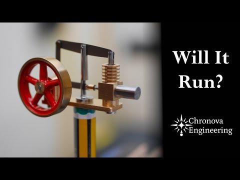 Making the World's Smallest Beam Stirling Engine