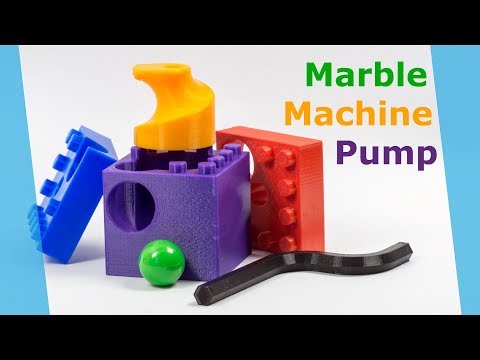 Marble Pump to make a Hubelino Marble Machine - 3D-Printing Project