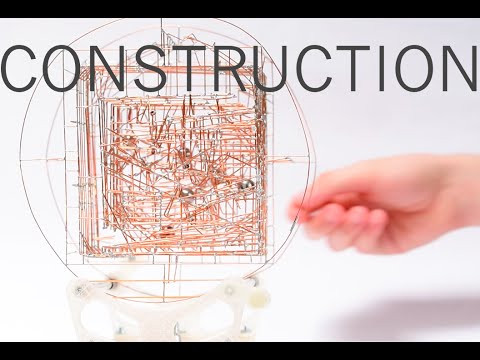 Marble machine, construction time-lapse