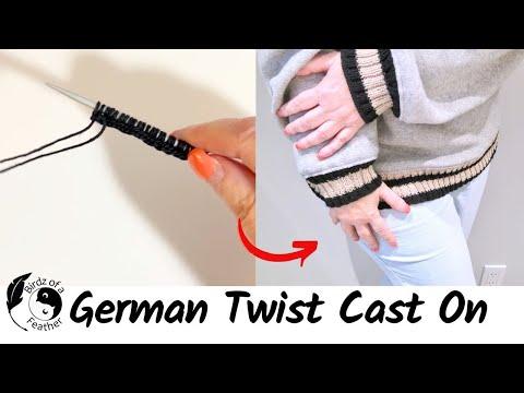 Master the German Twist Cast-On: Step-by-Step Tutorial