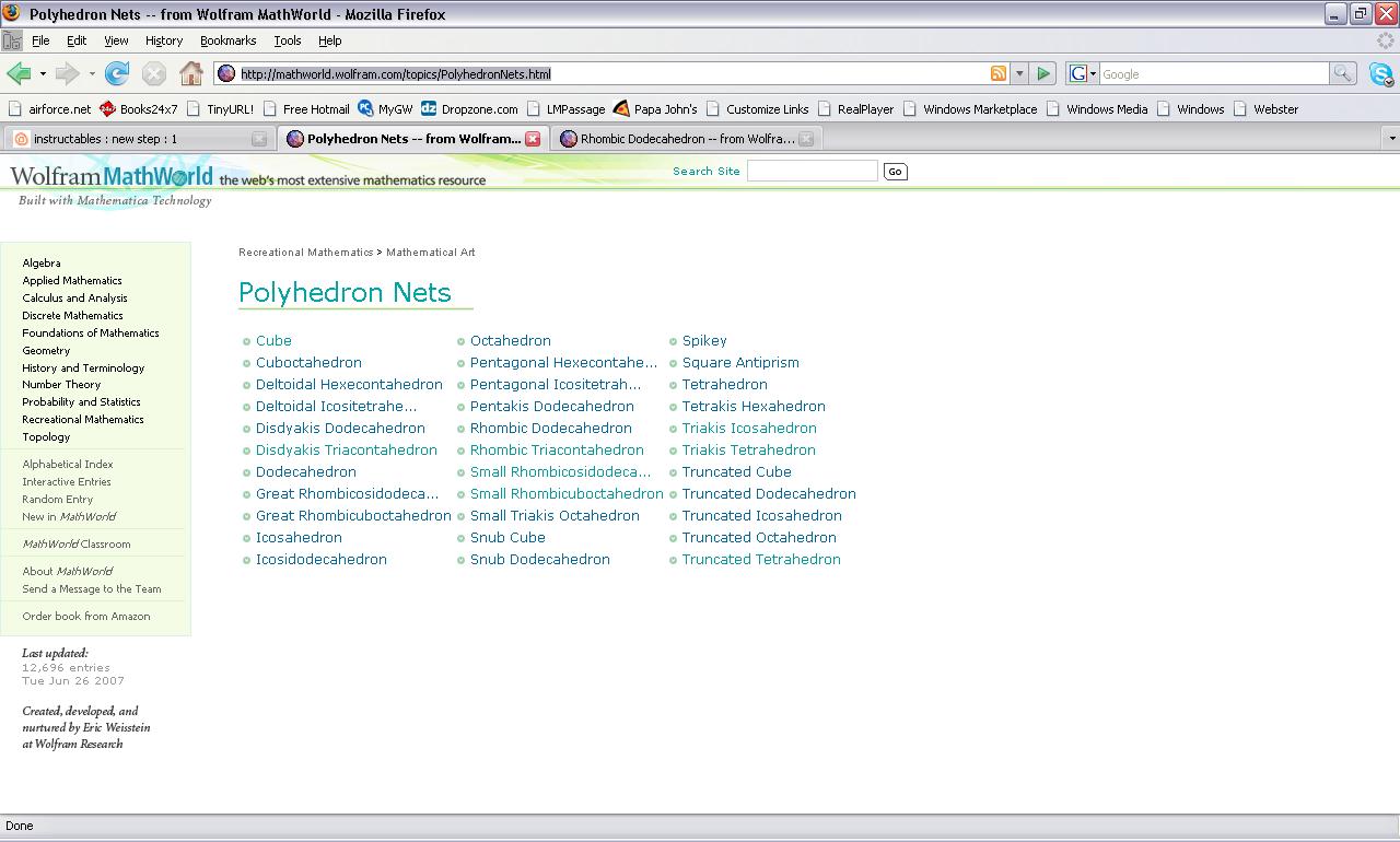 MathWorld Polyhedron Nets.JPG