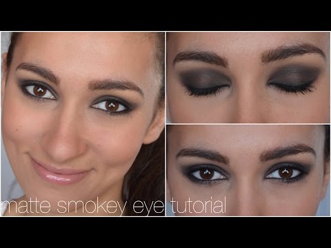 Matte Smokey Eye Tutorial