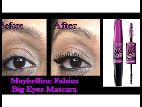 Maybelline Volum' Express Falsies Big Eyes Mascara Review and Demo