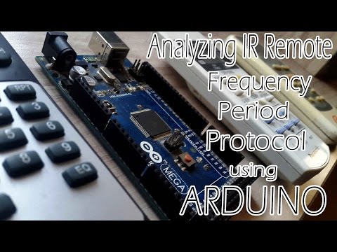 Measuring IR Remote's Frequency,Time,Protocol using only Arduino