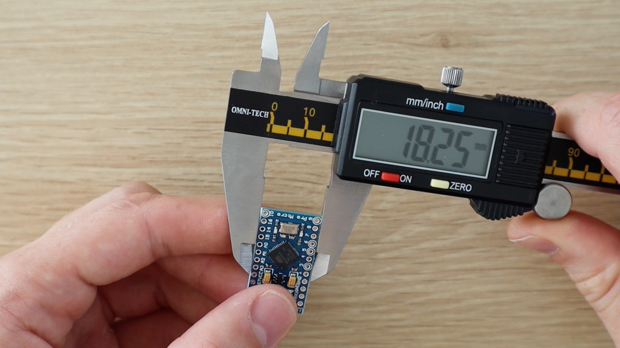 Measuring The Arduino Components.jpg