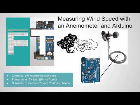 Measuring Wind Speed with an Anemometer and Arduino